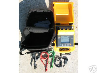 Fluke 1550 megohmeter used megger