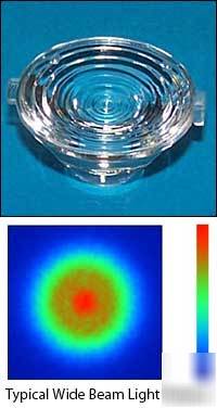 L2 wide beam 25 deg lens for luxeon leds