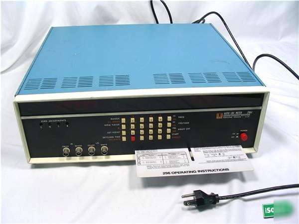 Lrc lcr meter model 296 electroscientific industries 