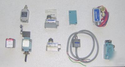 New 9 piece lot honeywell microswitches 