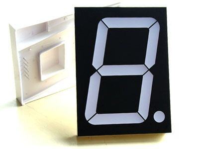 New brand lot of 4 pcs 7 segment red led display 3'