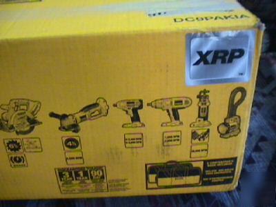 New dewalt 9 tool, 18V, xrp kit, DC9PAK1A, in box