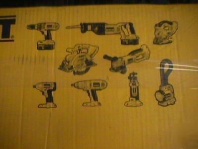 New dewalt 9 tool, 18V, xrp kit, DC9PAK1A, in box