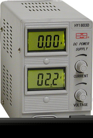 New variable dc power supply 0-18V 0-3A mastech HY1803D