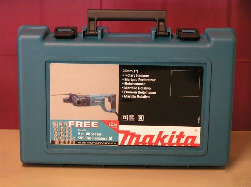  makita rotary hammer #HR2455 w/bits*** ***