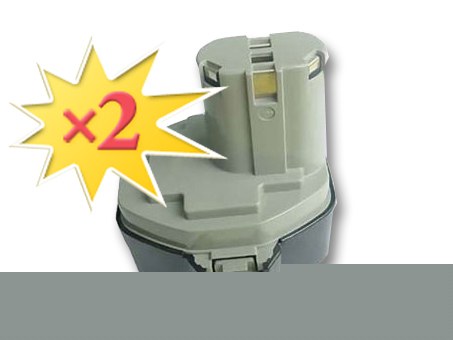 2 batteries fit makita 1433 1434 1435 193158-3 2.2A