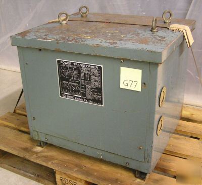 40 kva 480 to 200 3 phase single phase transformer