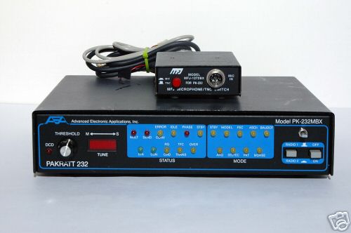 Aea pakrat PK232MBX tnc for packet amateur radio