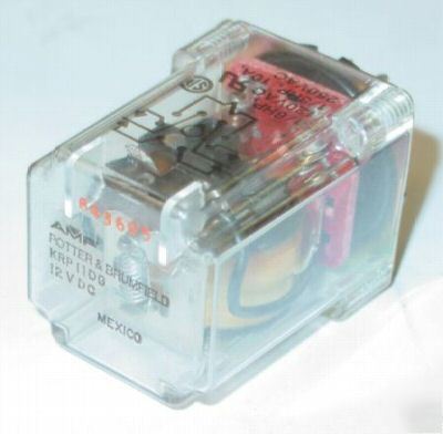 Amf/potter & brumfield krp-11DG 12V general purp relay