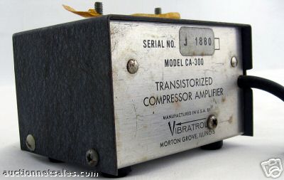 Cobra transistorized compressor amplifier ca-300