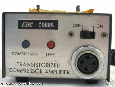 Cobra transistorized compressor amplifier ca-300