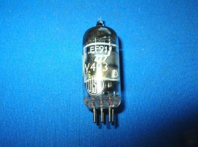 EF91 / 6AM6 / telefunken pentode tube nos tested*