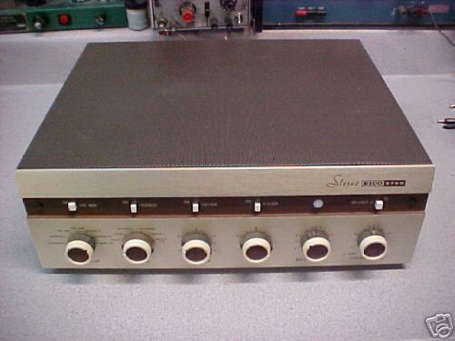 Eico st-40 tube stereo amplifier