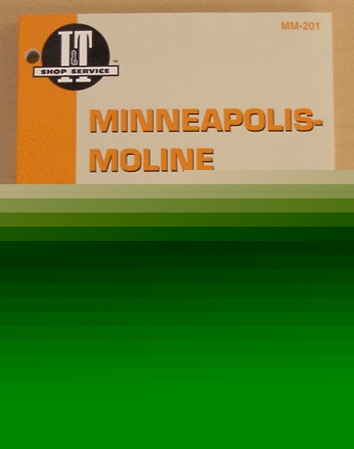 Minneapolis moline bf, bg & v service manual (mm-201)