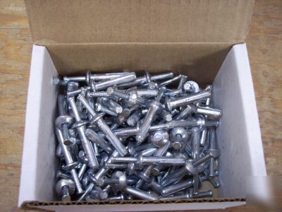 New dottie 1/4 x 1-1/4 zumac concrete anchor lot of 100 