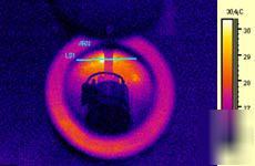 Thermal window for electrical inspection with ir camera