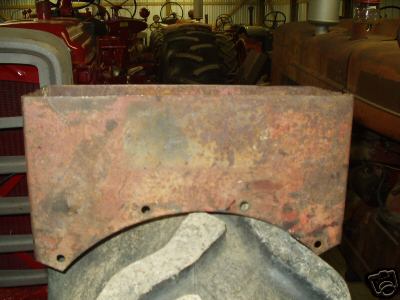 Tool box for farmall regular or f-20 F20