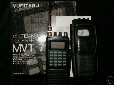 Yupiteru mvt-7100 (very nice) includes softcase