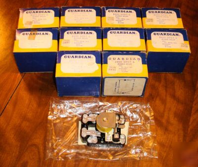 10 guardian 2400 dpdt 6 power relays 6 volt 15 amp 