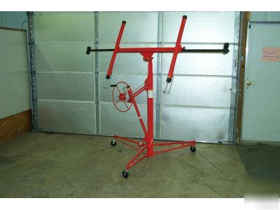 11 & 16' drywall panel hoist lift jack lifter dry wall