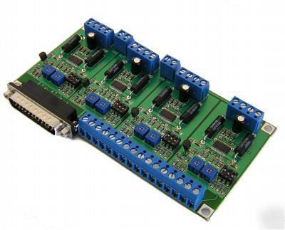4 axis cnc stepper motor driver / mill lathe router