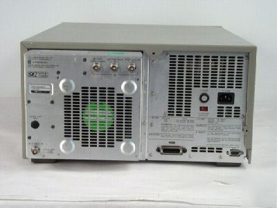 Agilent / hp 3589A spectrum / network analyzer