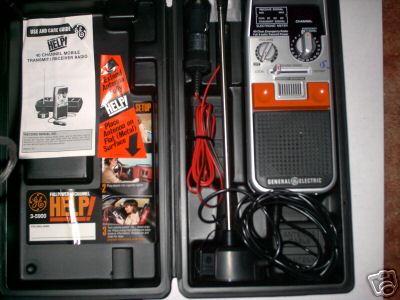 Ge brand emergency 40 channel mobile transit/receiver