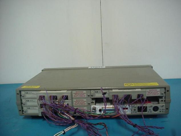 HP3488A switch unit & 4X 44473A matrix switch & headers