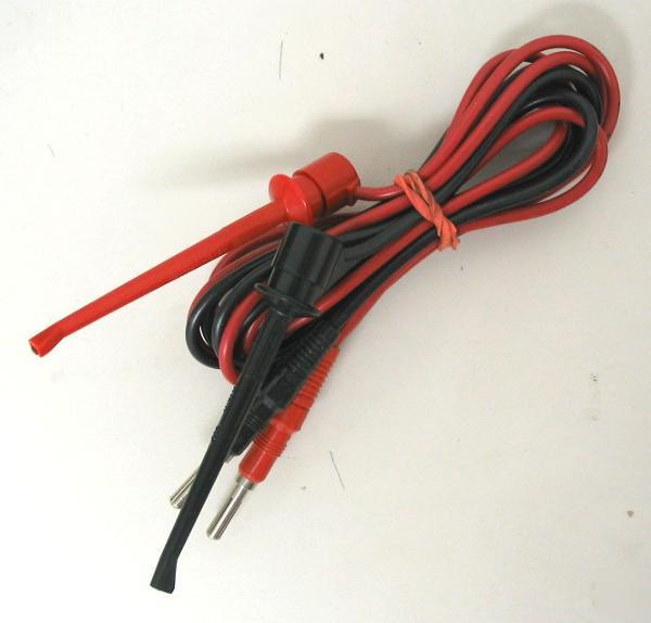 Lot 5 asst multimeter vom test probes meter leads clips