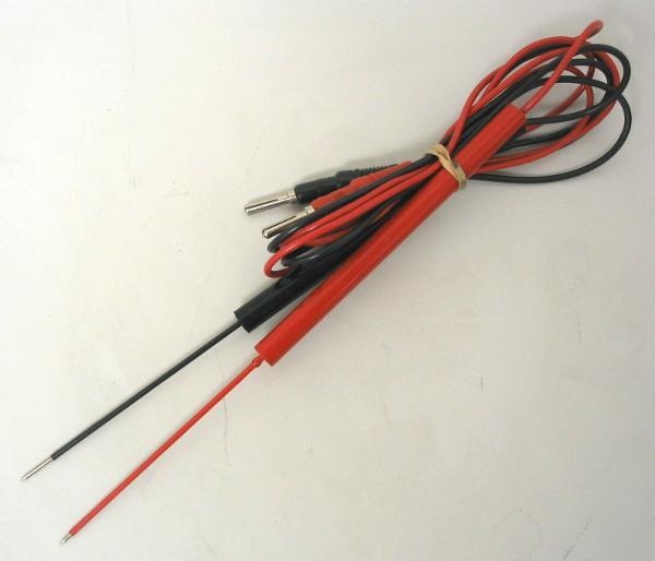 Lot 5 asst multimeter vom test probes meter leads clips