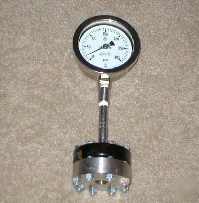 Mcdaniel controls 0-300 psi pressure gauge w/ diaphragm
