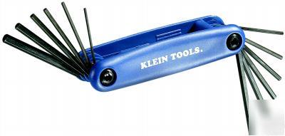 New klein folding hex key set - 12 key