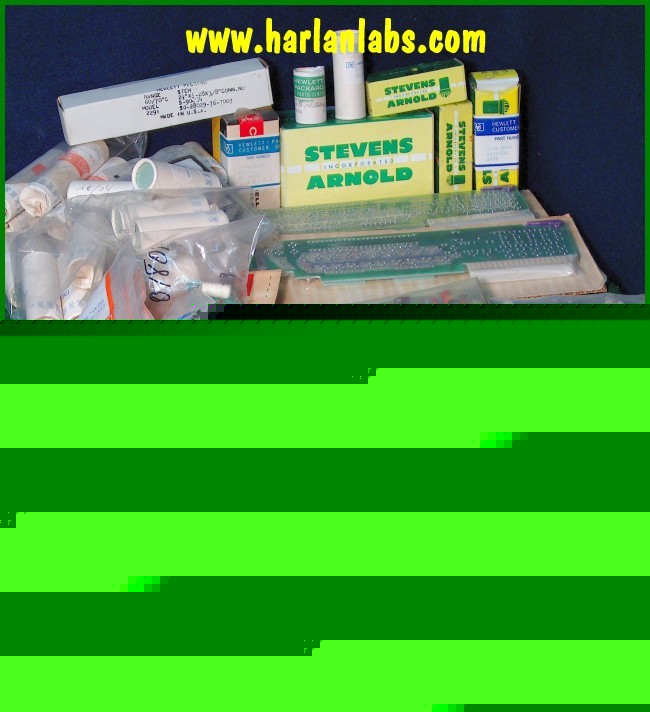 New lot of misc hp parts: boards, etc. -old-stock nos