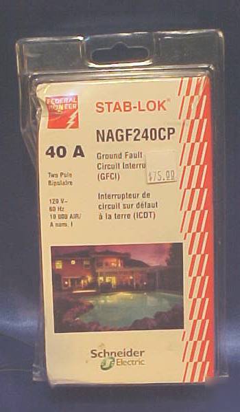 Stab-lok 40-a ground fault circuit interrupter