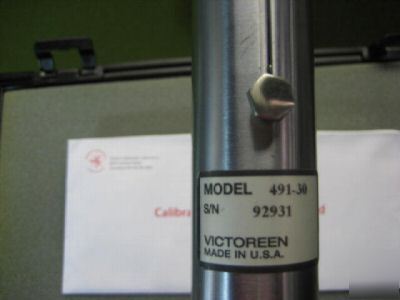 Victoreen thyac v radiation geiger survey meter probe