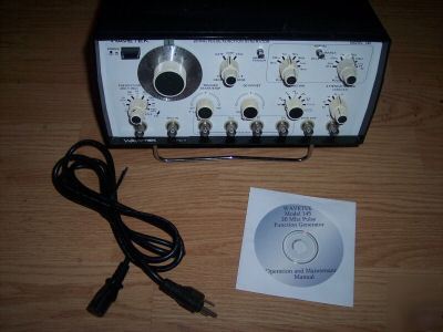 Wavetek 145 20 mhz pulse/ function generator w/opt 001