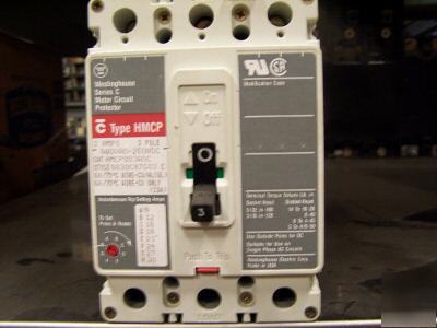 Westinghouse hmcp 3 amp circuit breaker 