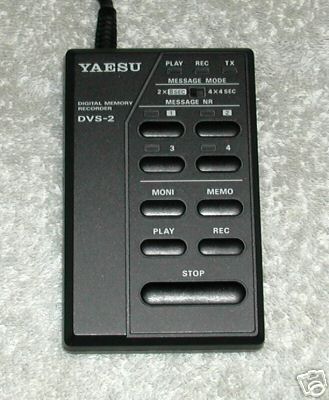Yaesu dvs-2 digital voice recorder for ft-1000 series
