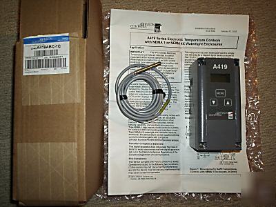  - johnson controls A419 digital temp controller