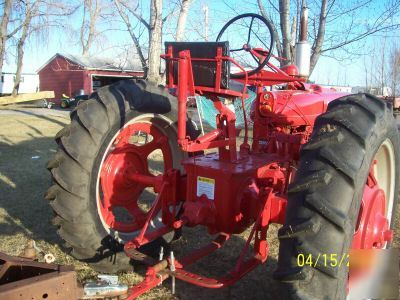 1952 super h farmall tractor/tottaly restored/perfect 