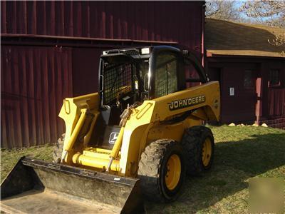 2001 john deere 270 skid steer skid loader bobcat