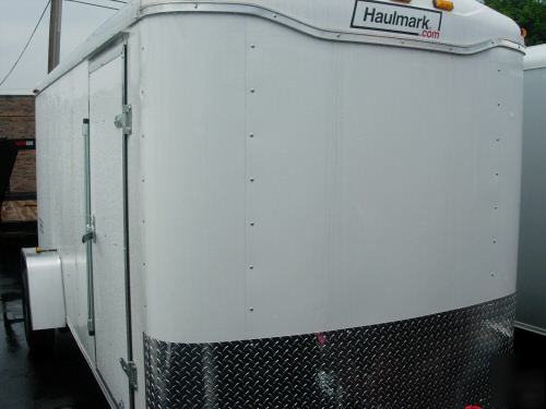 2007 6 x 14 haulmark enclosed utility - cargo trailer