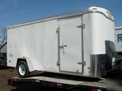 2007 6 x 14 haulmark enclosed utility - cargo trailer