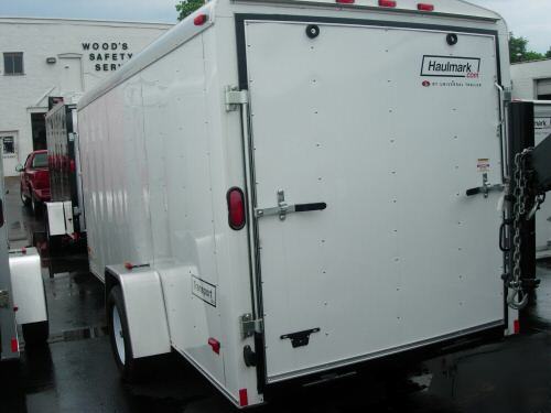 2007 6 x 14 haulmark enclosed utility - cargo trailer