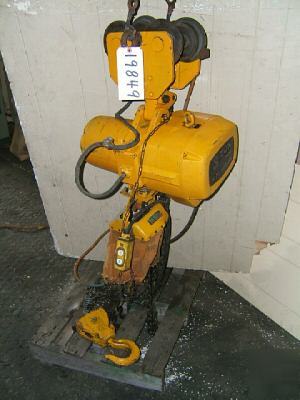 3 ton kito electric chain hoist, no. y-eh-149 (19849)