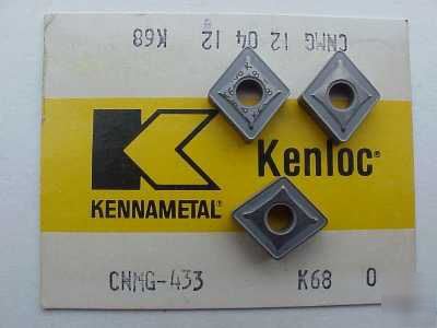 30PC cnmg 433 grade K68 kennametal insert