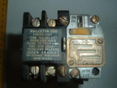 Allen bradley 700-NT200A1 time delay relay