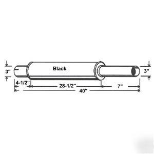 Allis chalmers tractor muffler 190XT,early 200,210,220 