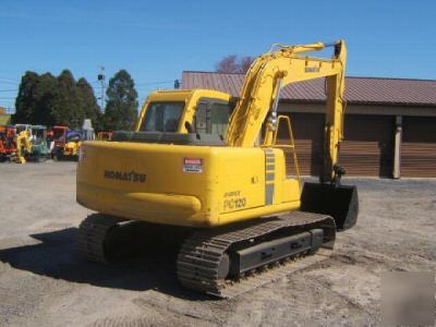 Komatsu PC120-6 farm tractor excavator 
