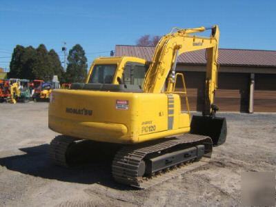 Komatsu PC120-6 farm tractor excavator 